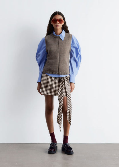 Knitted Sweater Vest