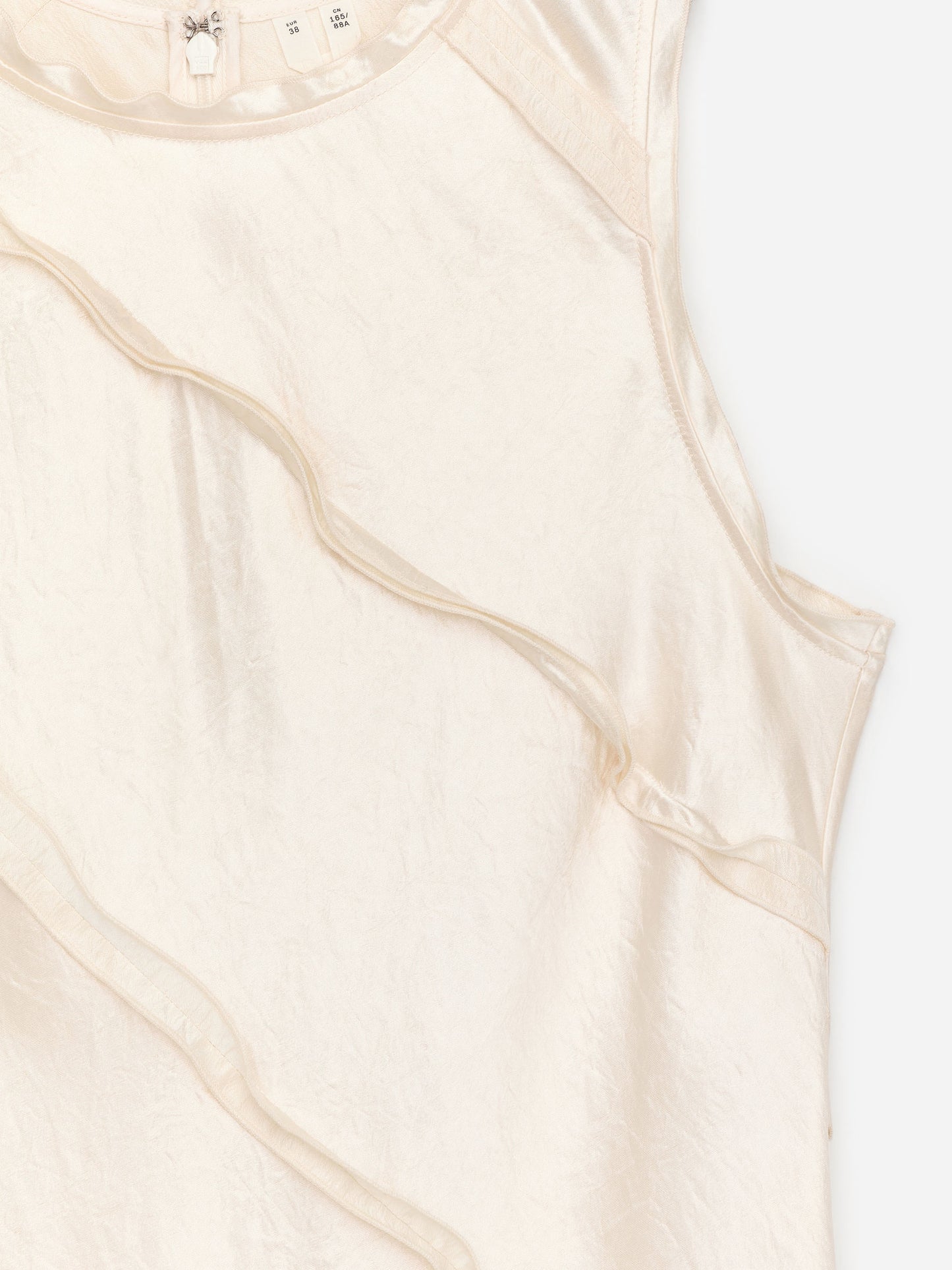 Frill Satin Dress