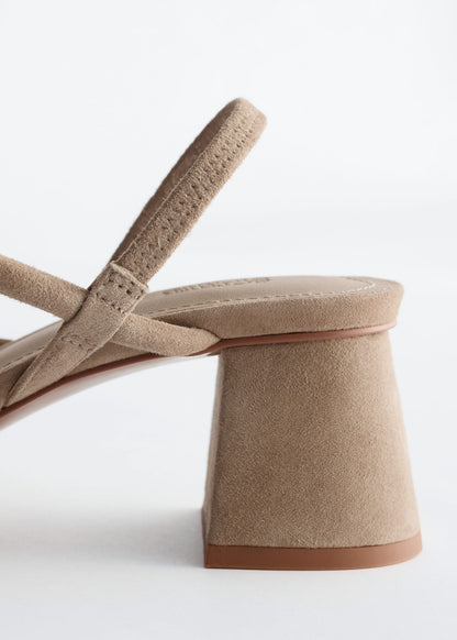 Strappy Block Heel Sandals