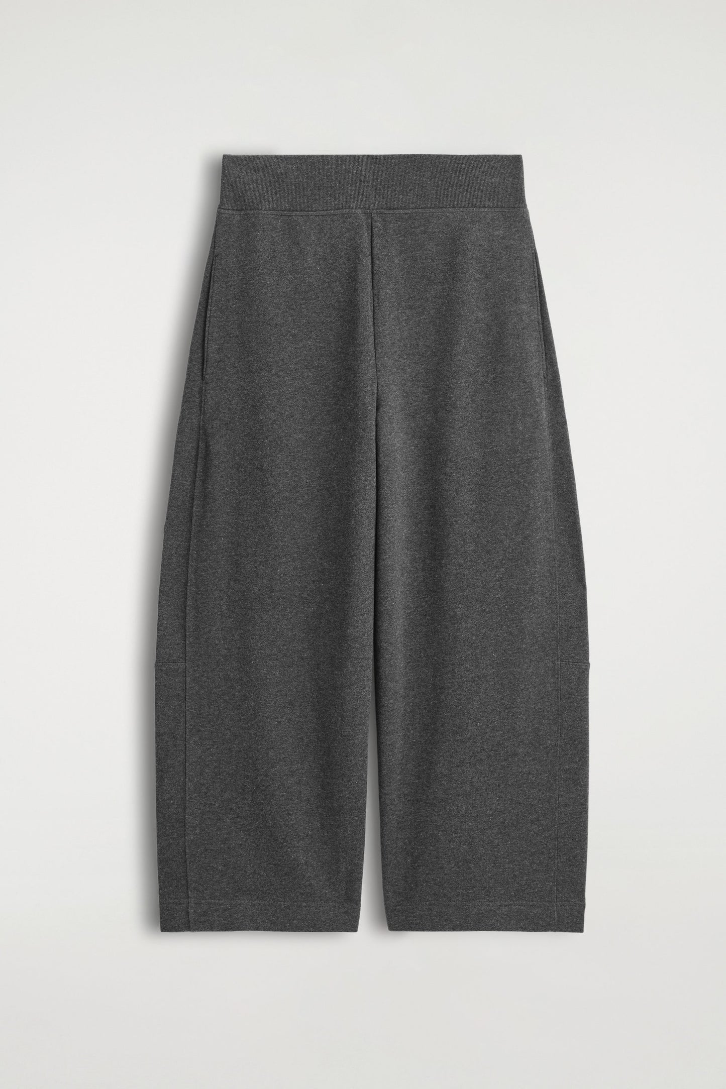 Cotton Wide-Leg Joggers