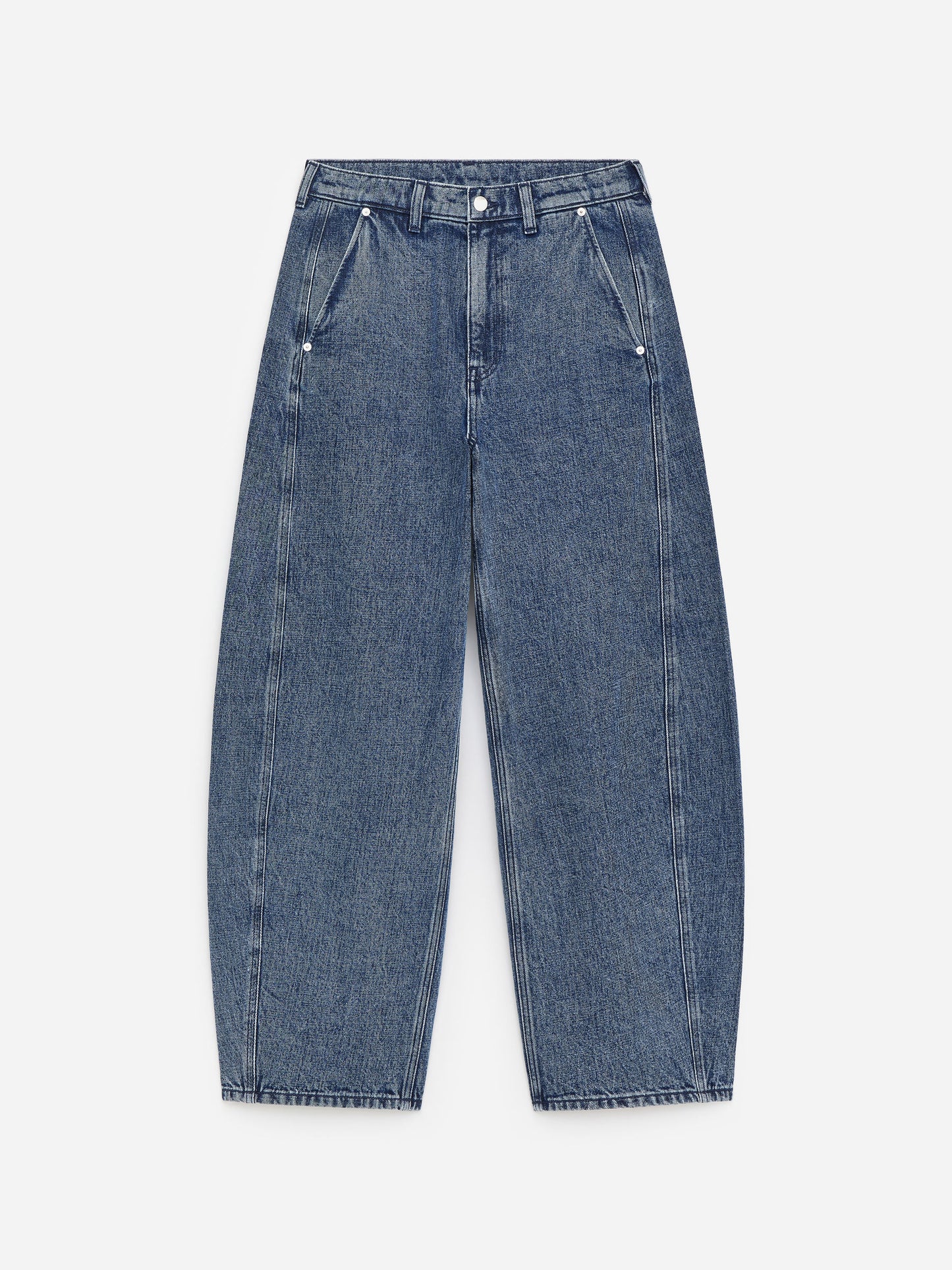 Barrel-Leg Jeans