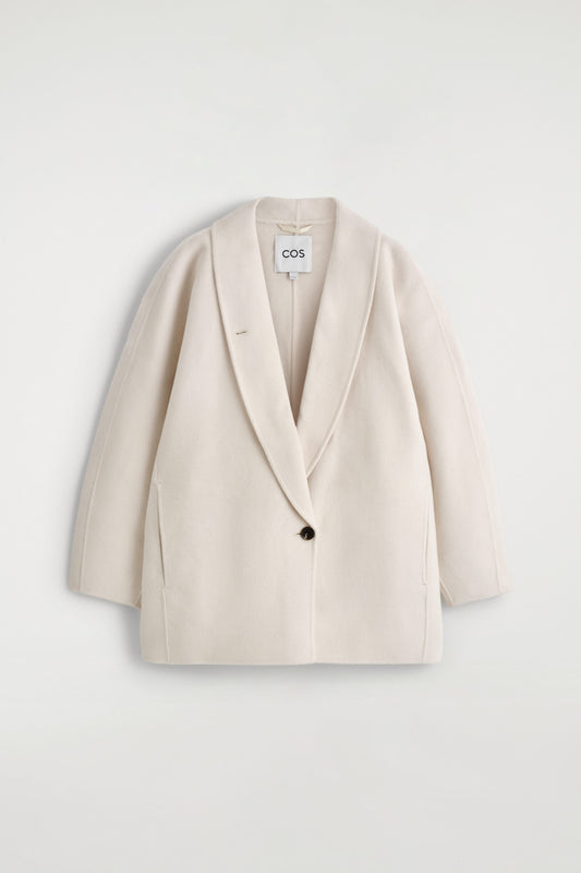 Double-Faced Wool Pea Jacket