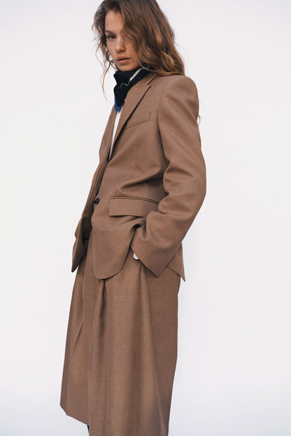 Pleated culottes