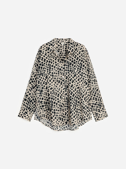 Lyocell Blend Popover Shirt