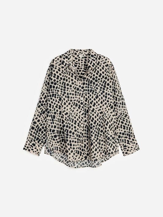 Lyocell Blend Popover Shirt