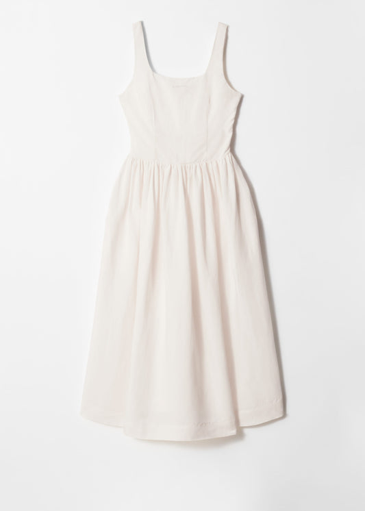 Flared Midi Dress