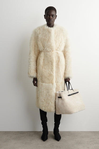 Chalet Shearling Tote Bag
