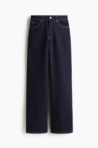 Wide High Jeans