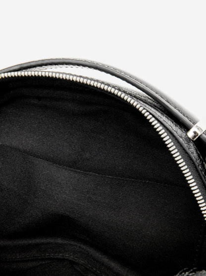 Lacquered Leather Crossbody Bag