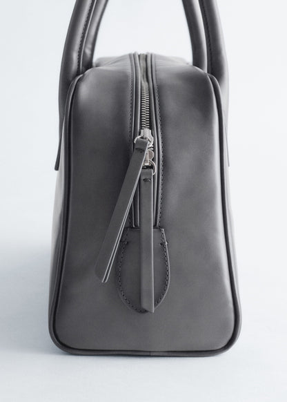 Leather Bowling Bag