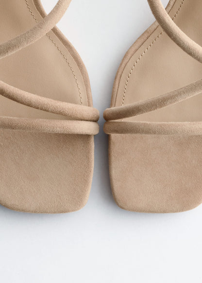 Strappy Block Heel Sandals