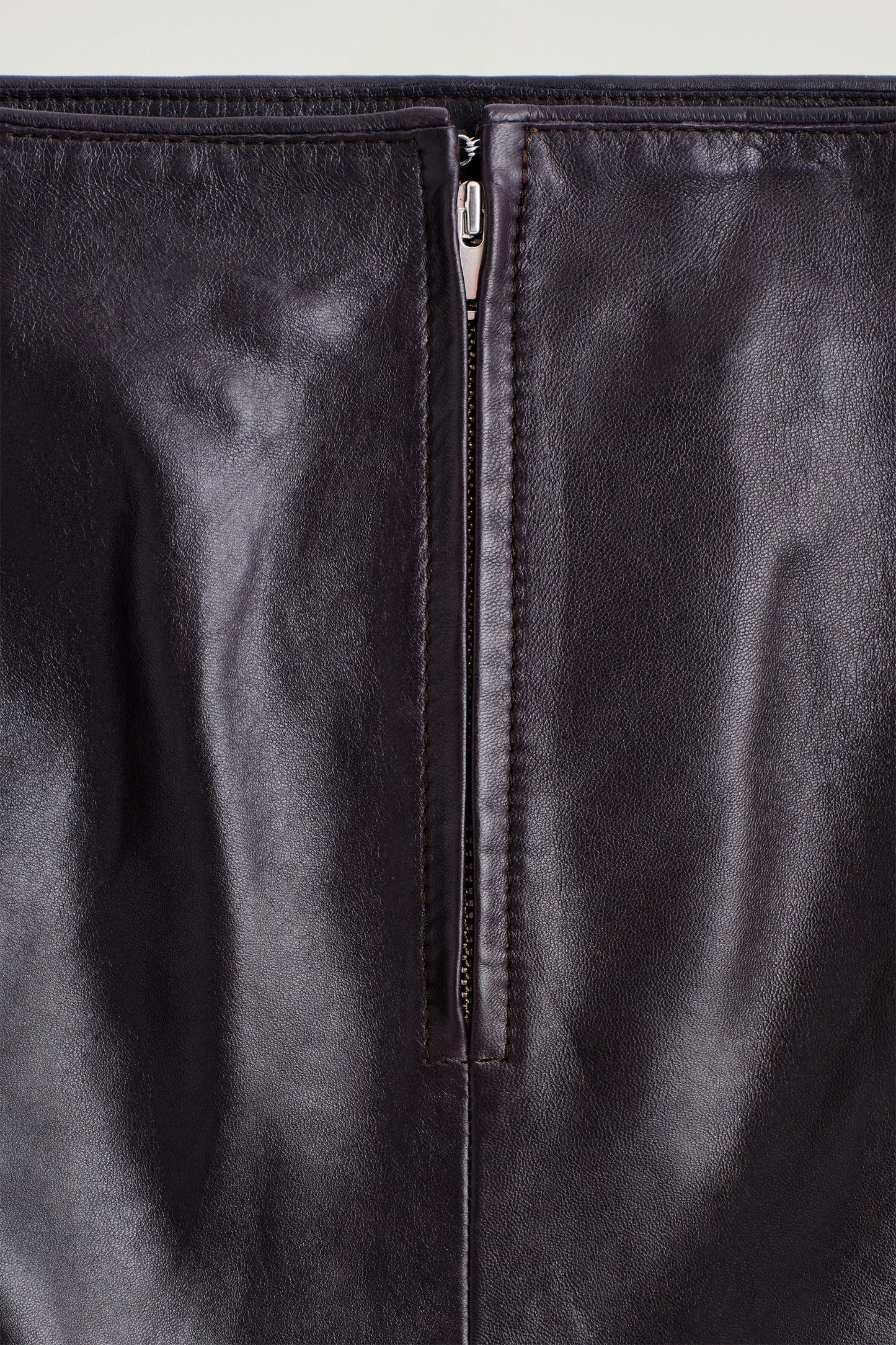 Leather Pencil Skirt