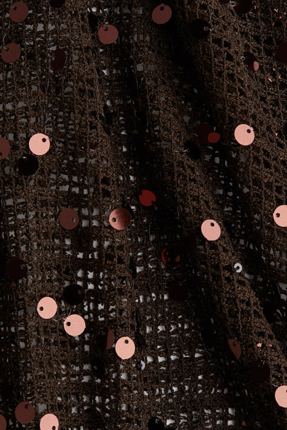 Sequined net dress
