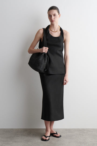 Cavatelli Clutch Bag - Straw