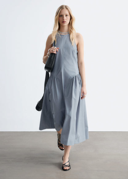 Flared Midi Dress