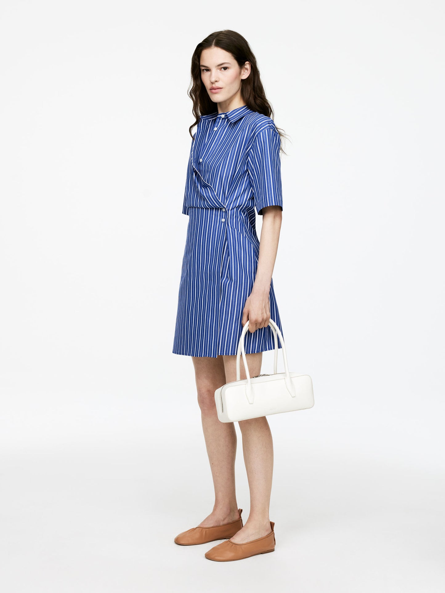 Wrap Shirt Dress