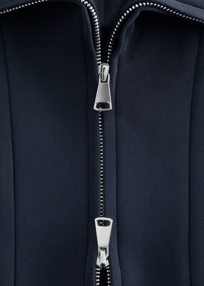 Sculptural-Sleeve Jacket