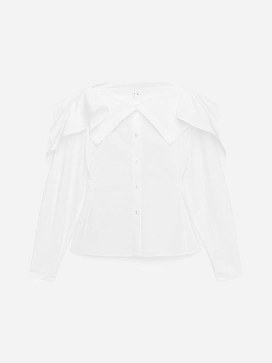 Volume Collar Blouse