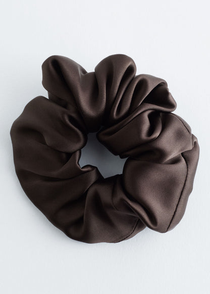 Duo Shiny Scrunchie Set