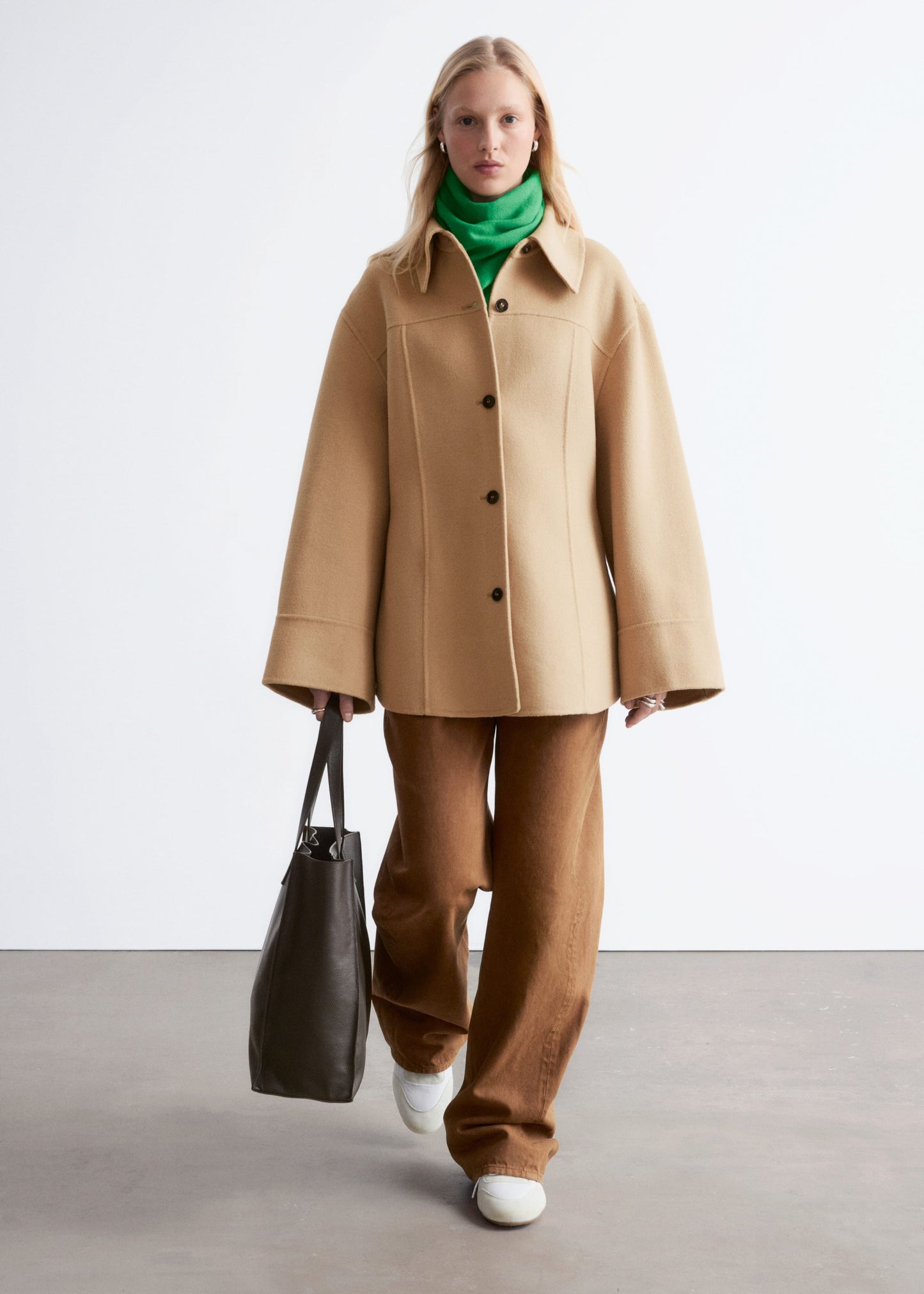 Tapered Wool Jacket