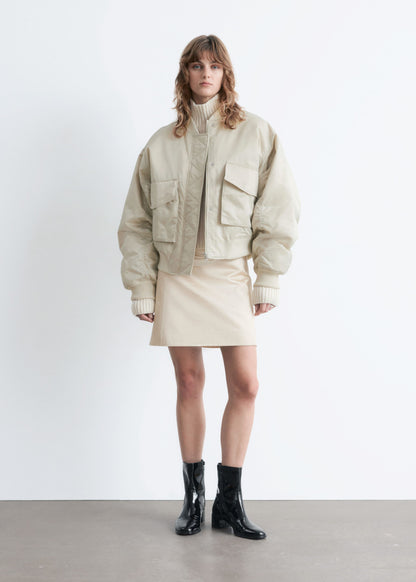 Padded Bomber Jacket