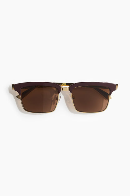 Rectangular sunglasses