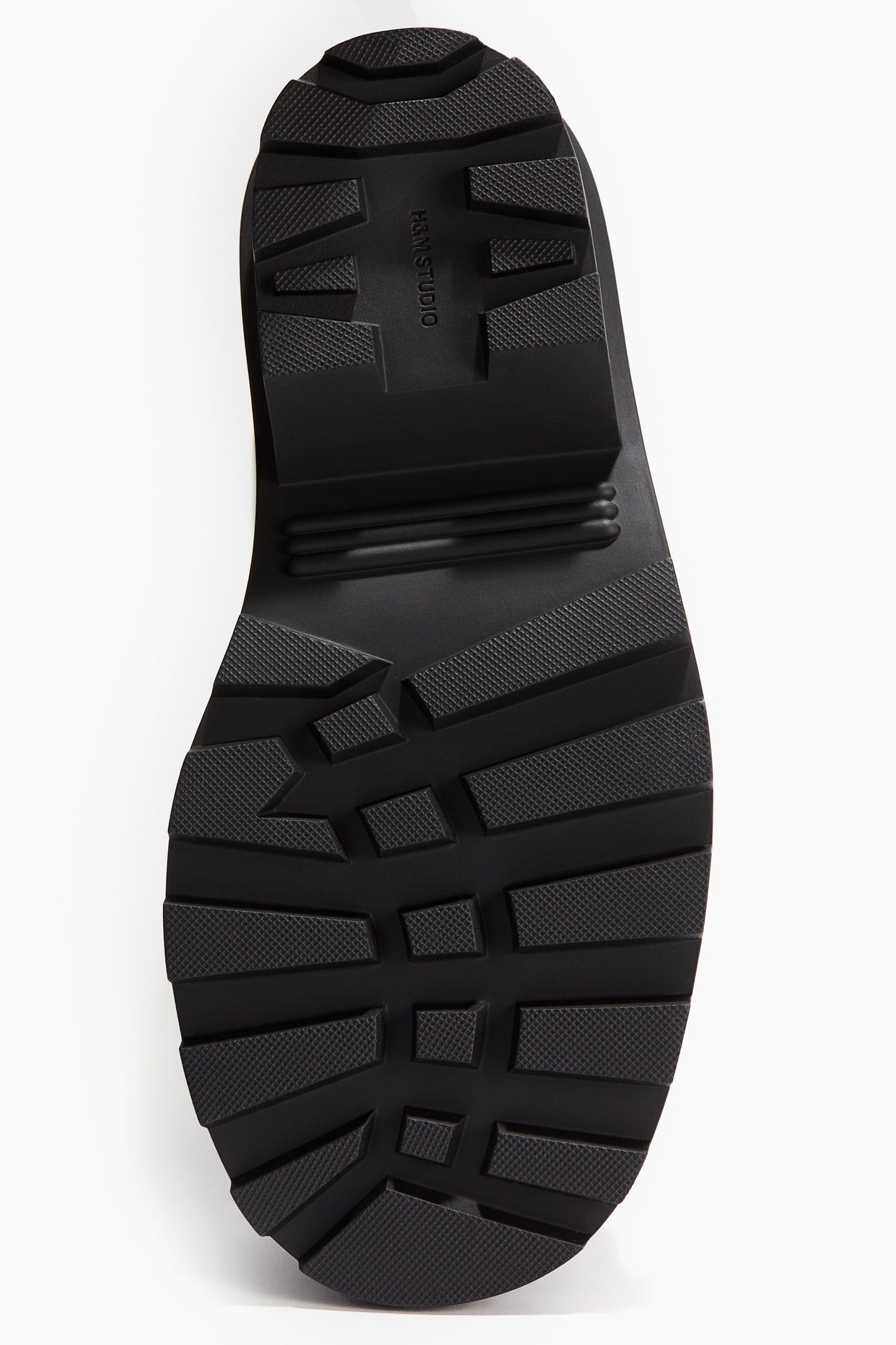 Chunky leather boots