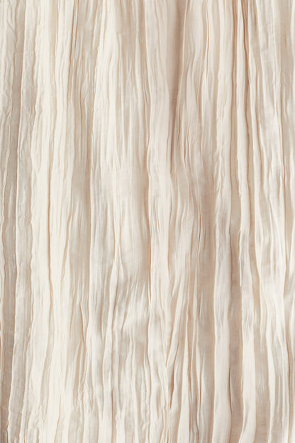 Crinkled strappy dress