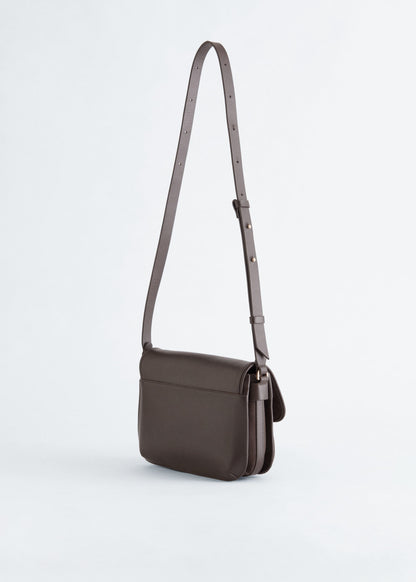 Dual Leather Crossbody Bag