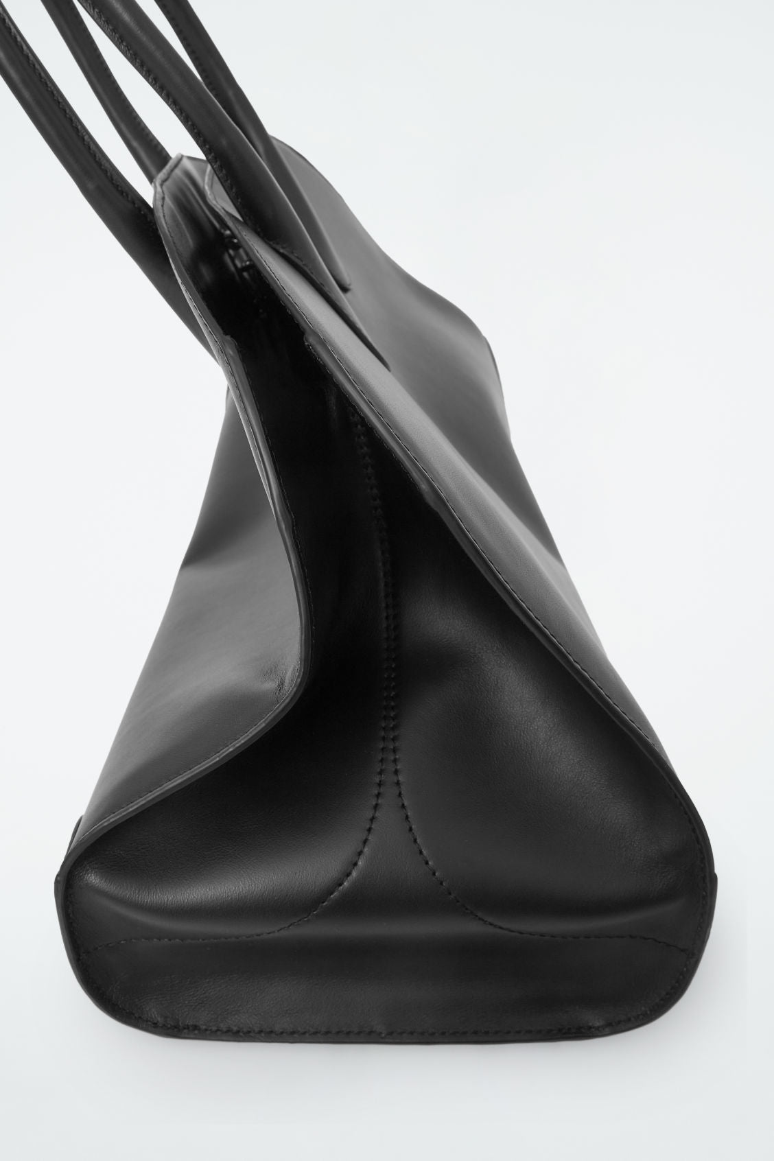 Studio Leather Bowling Bag