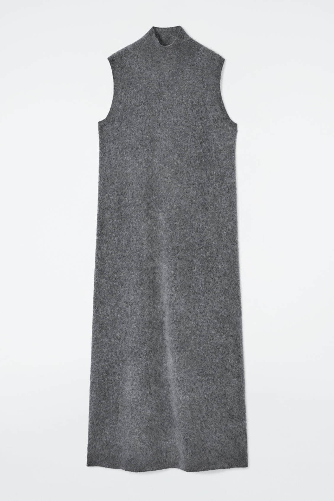 Brushed cashmere maxi dress