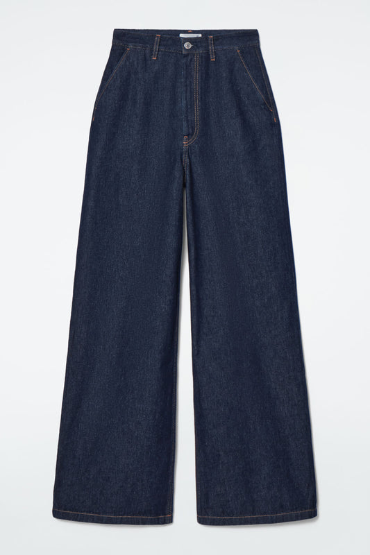 Raw Denim Trousers