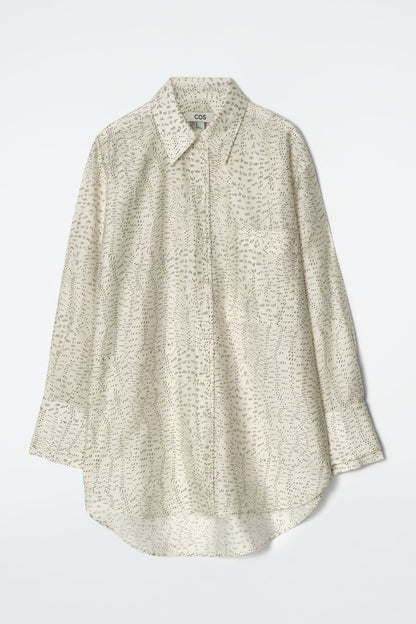 Printed fluid shirt