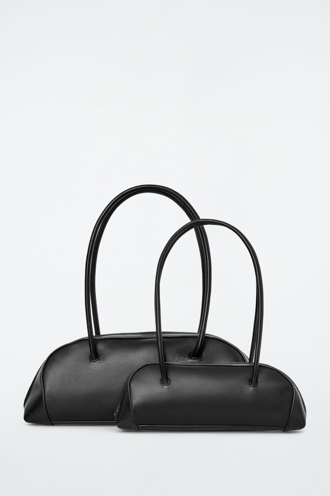 Leather Eastside mini bowling bag