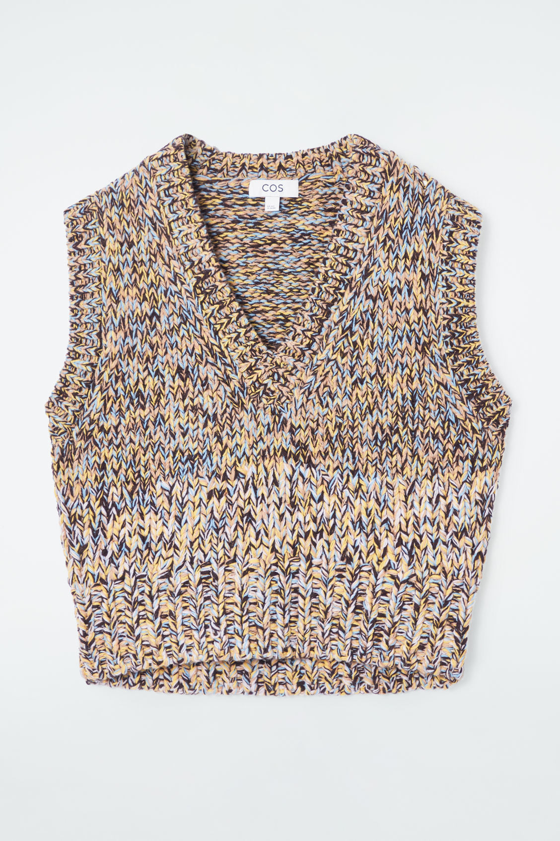 Chunky Multi-Yarn Wool Vest