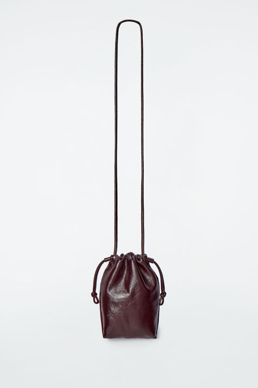 Cavatelli Leather Phone Pouch Bag