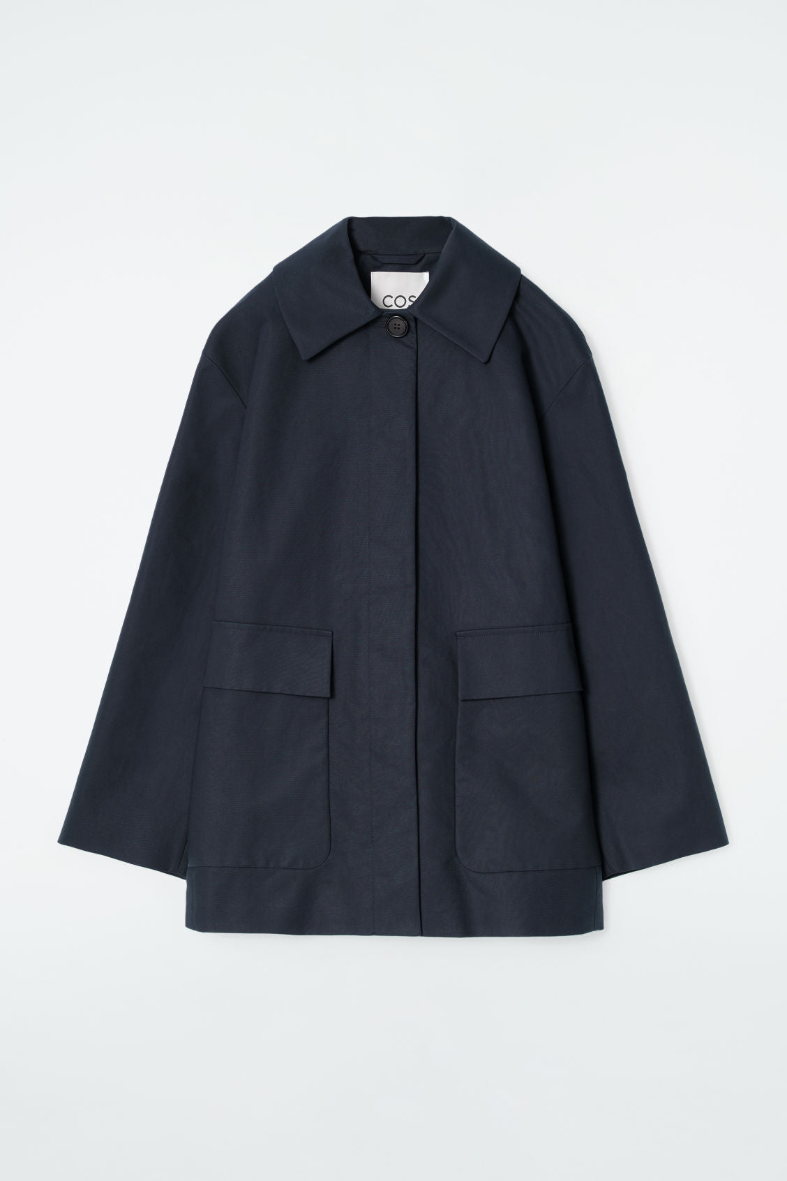 Collared cotton car jacket