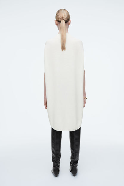 Cocooning wool dress