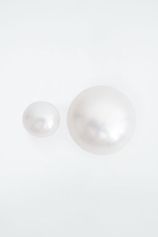 Mismatched Freshwater Pearl Stud Earrings