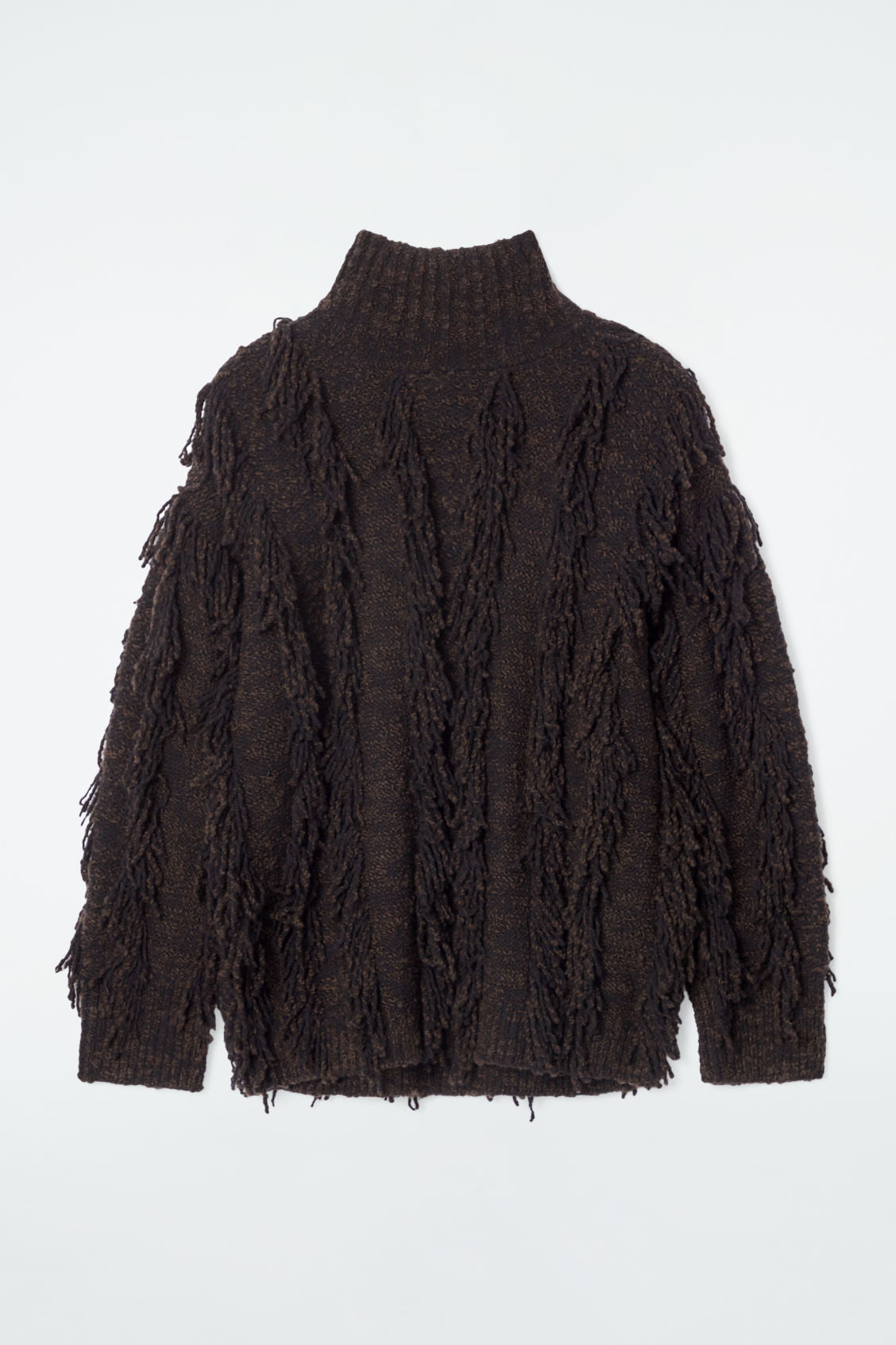 Fringed Wool Jumper