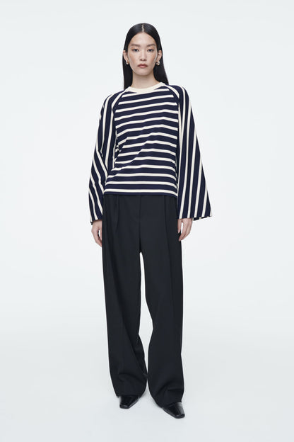 Boxy long-sleeved t-shirt