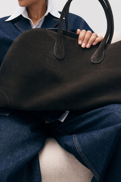 Studio Suede Bowling Bag