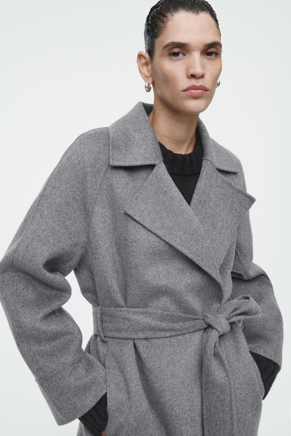 Belte Double-Faced Wool Coat