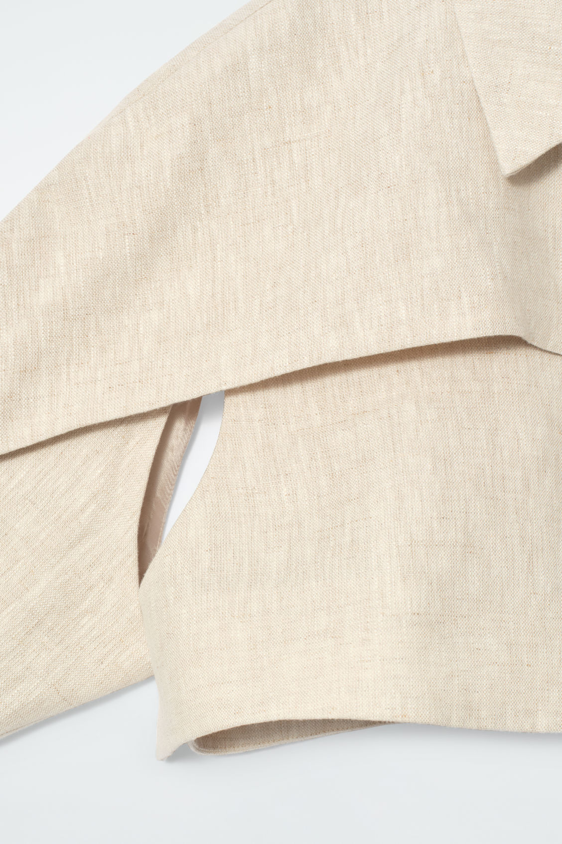 Croppen Linen Jacket