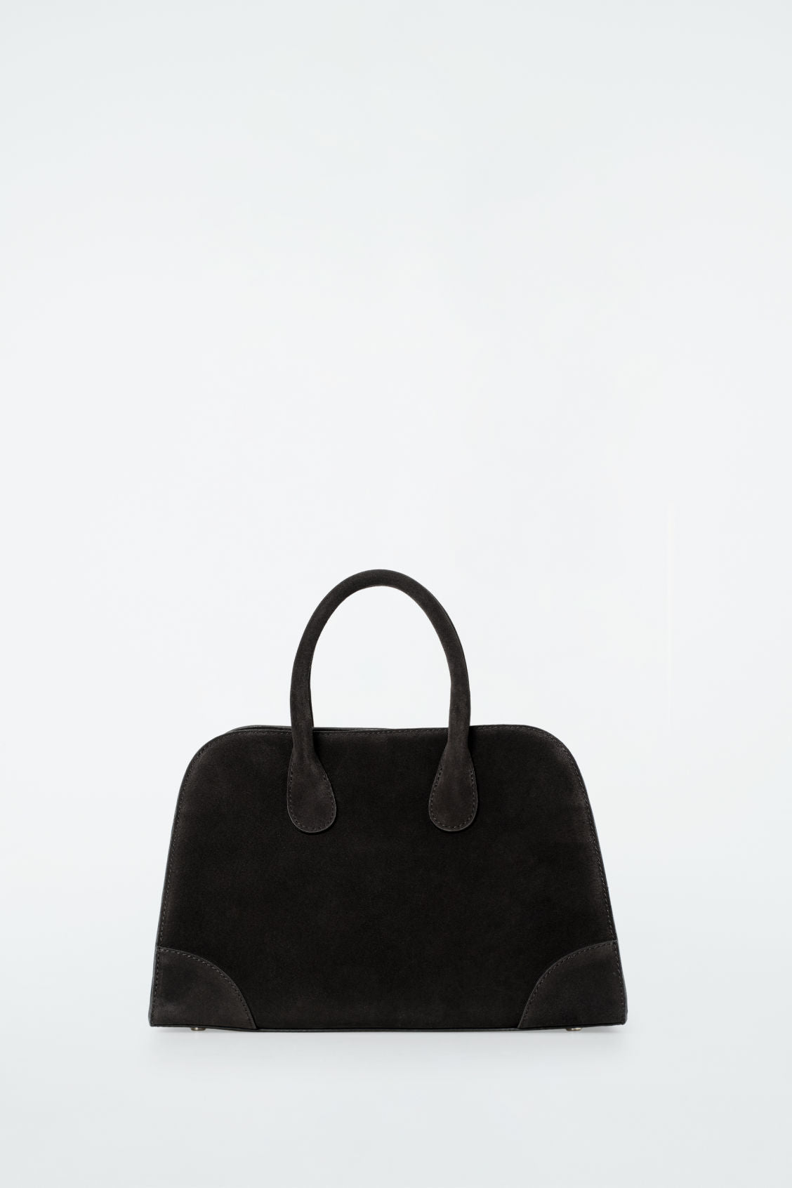 Mini Studio leather bowling bag