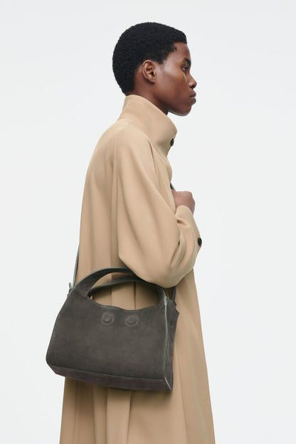 Suede Alcove mini tote