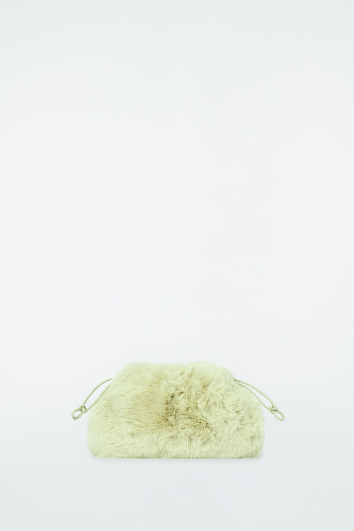 Cavatelli faux fur mini clutch