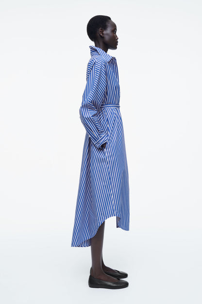 Relaxed cotton shirt dress