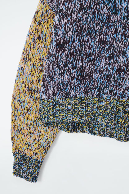 Chunky Multi-Yarn Wool Jumper