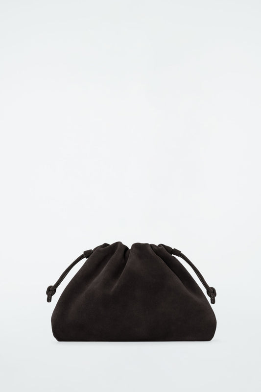 Cavatelli Mini Suede Clutch Bag